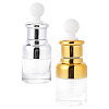 2Pcs 2 Colors Empty Glass Dropper Bottles MRMJ-DJ0001-37A-1