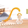 8ML Polygon Glass Perfume Bottles Air Freshener Diffuser Bottle Hanging Ornamen PW-WGF8FD9-06-1