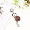 DIY Leather Keychain Making Kits AJEW-WH20020-345G-07-3