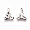 Tibetan Style Alloy Pendants TIBEP-A36593-AS-NR-2