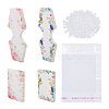 500Pcs 5 Style  Paper Necklace Display Cards DIY-YS0001-27-1