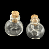 Flat Round Glass Bottle for Bead Containers X1-AJEW-R045-06-2