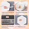 12 Rolls 2 Styles PET Aurora Nail Foils Floral Transfer Paper STIC-SP0001-08-4