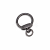 Zinc Alloy Swivel Clasps FIND-WH0110-017B-1