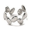Non-Tarnish 304 Stainless Steel Open Cuff Rings RJEW-Z018-29P-2