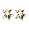 Alloy Enamel Pendants ENAM-G235-13G-01-1