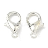 Zinc Alloy Lobster Claw Clasps PALLOY-R042-301-S-NF-4