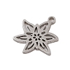 Non-Tarnish 304 Stainless Steel Pendants STAS-S139-06P-01-2