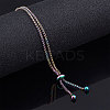 Stainless Steel Slider Bracelet/Bolo Bracelet Making MAK-CJ0002-02-5