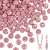 100Pcs Polymer Clay Pave Good Quality Rhinestone Beads FIND-PH0022-39-1