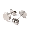 Non-Tarnish 304 Stainless Steel Stud Earrings STAS-B070-08P-2