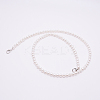 White Acrylic Round Beads Bag Handles FIND-TAC0006-24D-01-1