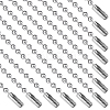 24Pcs 304 Stainless Steel Ball Chain Necklace Making NJEW-BBC0001-10B-1