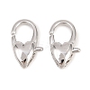 Brass Lobster Claw Clasps KK-H287-08C-P-1