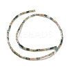 Natural Indian Agate Beads Strands G-M389-14-3