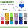 18Rolls 18 Colors Cotton Thread OCOR-PH0002-07B-2