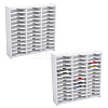 2 Sets 36 Grids PVC Plastic Inkpad Storage Holder ODIS-UN0001-15B-1