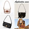 2Pcs 2 Colors PU Leather Bag Handle FIND-WR0003-44A-4