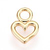 Brass Pendants KK-T075-14G-1