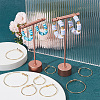 30Pcs 6 Style Brass Hoop Earring Findings FIND-BBC0003-23G-4