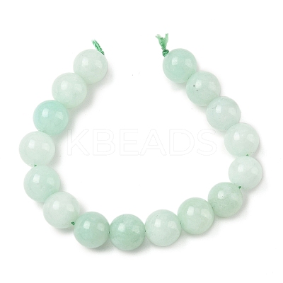 Dyed Natural Malaysia Jade Beads Strands G-G021-01D-11-1