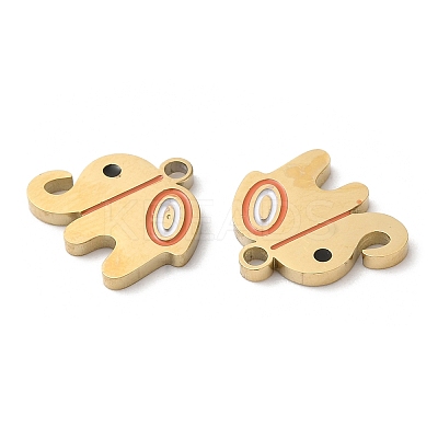 Ion Plating(IP) 316L Surgical Stainless Steel Charms STAS-H213-14G-1