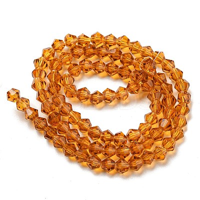 Transparent Glass Beads Strands EGLA-A039-T3mm-D28-1