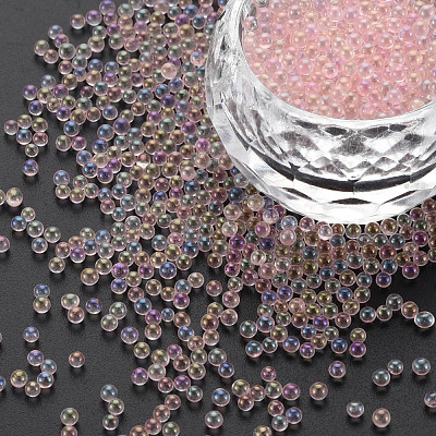 DIY Nail Art Decoration Mini Glass Beads MRMJ-N028-001A-B14-1