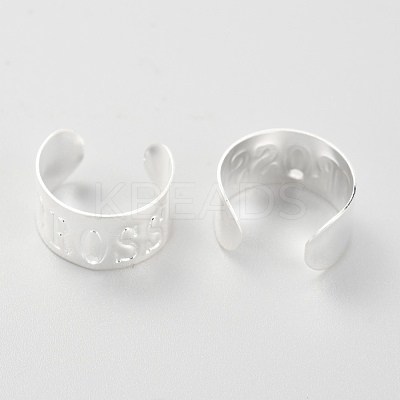 304 Stainless Steel Ear Cuff Findings STAS-H151-10S-1