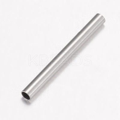 Non-Tarnish 304 Stainless Steel Tube Beads LS-X-STAS-G071-33P-1