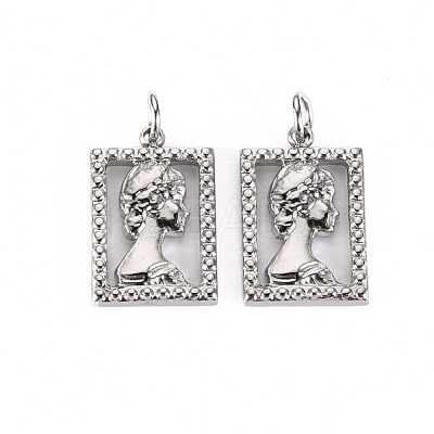 Non-Tarnish 304 Stainless Steel Pendants STAS-S116-127P-1