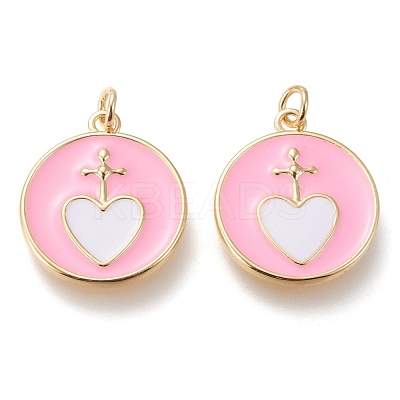 Brass Pendants ZIRC-I044-01A-1
