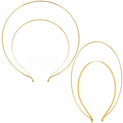 3Pcs Iron Hair Band Findings IFIN-BBC0001-02-1