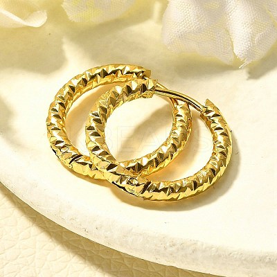 304 Stainless Steel Hoop Earrings for Women EJEW-M068-12A-G-1