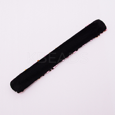 Mermaid Slap Bracelets BJEW-TAC0004-03K-1