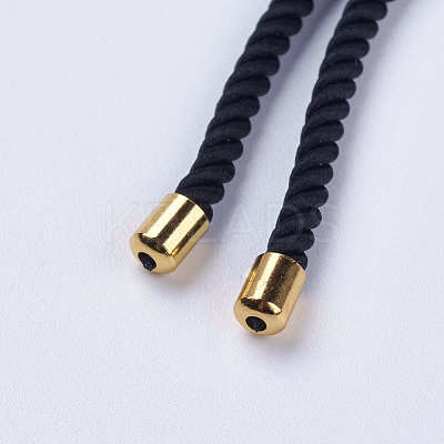 Nylon Twisted Cord Bracelet Making MAK-F018-04G-RS-1