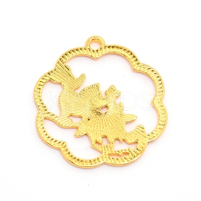 Alloy Enamel Pendants ENAM-WH0047-70G-RS-1