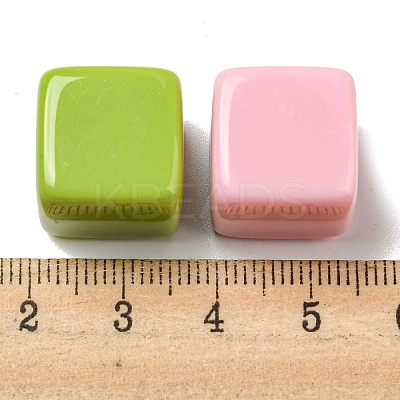 Opaque Acrylic Beads X-PACR-C006-24-1