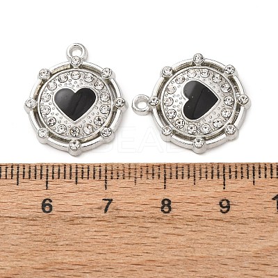 Alloy Enamel Pendants FIND-K030-17B-P-1