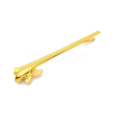 Starfish & Shell Shape 304 Stainless Steel Hair Bobby Pins LS-STAS-Z096-03G-01-1