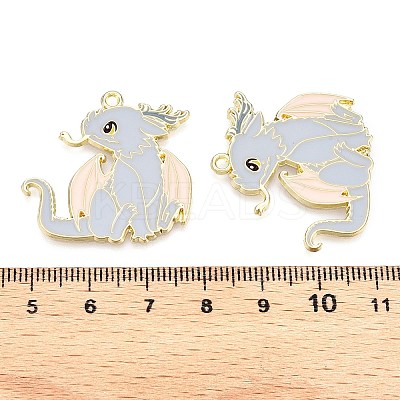 Alloy Enamel Pendants ENAM-A143-10KCG-04-1