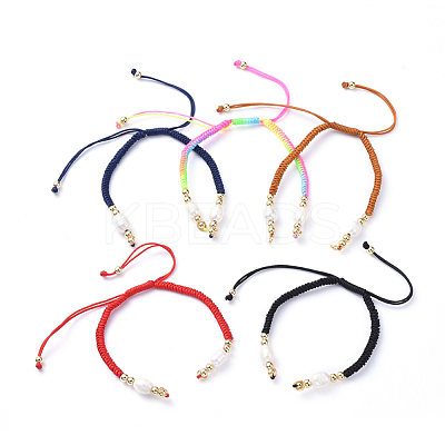 Braided Nylon Cord for DIY Bracelet Making AJEW-JB00540-1