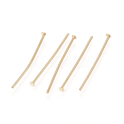 304 Stainless Steel Flat Head Pins STAS-L238-006F-G-1