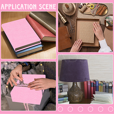 DIY Imitation Linen Fabric SENE-WH0003-37A-25-1
