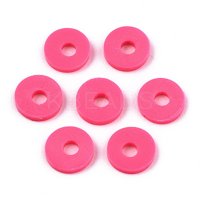 Handmade Polymer Clay Beads LS-X-CLAY-Q251-6.0mm-79-1