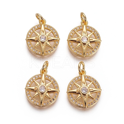 Brass Pendants KK-I656-16G-1