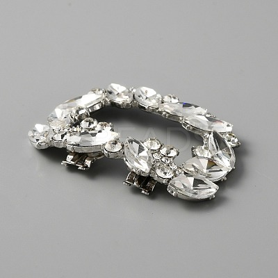 Crystal Rhinestone Shoe Decoration DIY-WH0043-50P-1