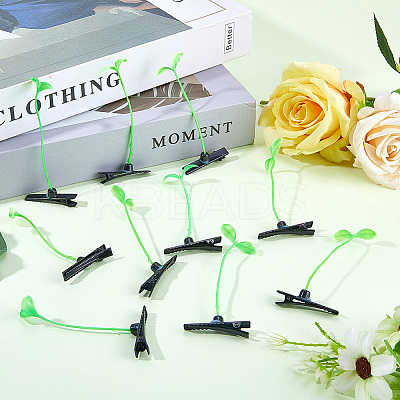 Bean Sprout Plastic Alligator Hair Clips PHAR-CP0001-20-1