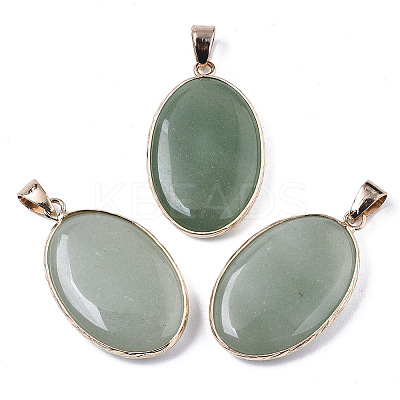 Natural Green Aventurine Pendants LS-G-N326-31B-1