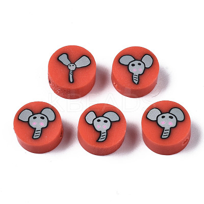 Handmade Polymer Clay Beads CLAY-N008-036G-1